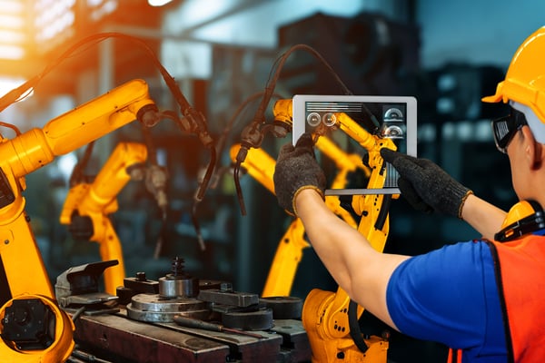 How can you easily introduce AI in manufacturing processes?